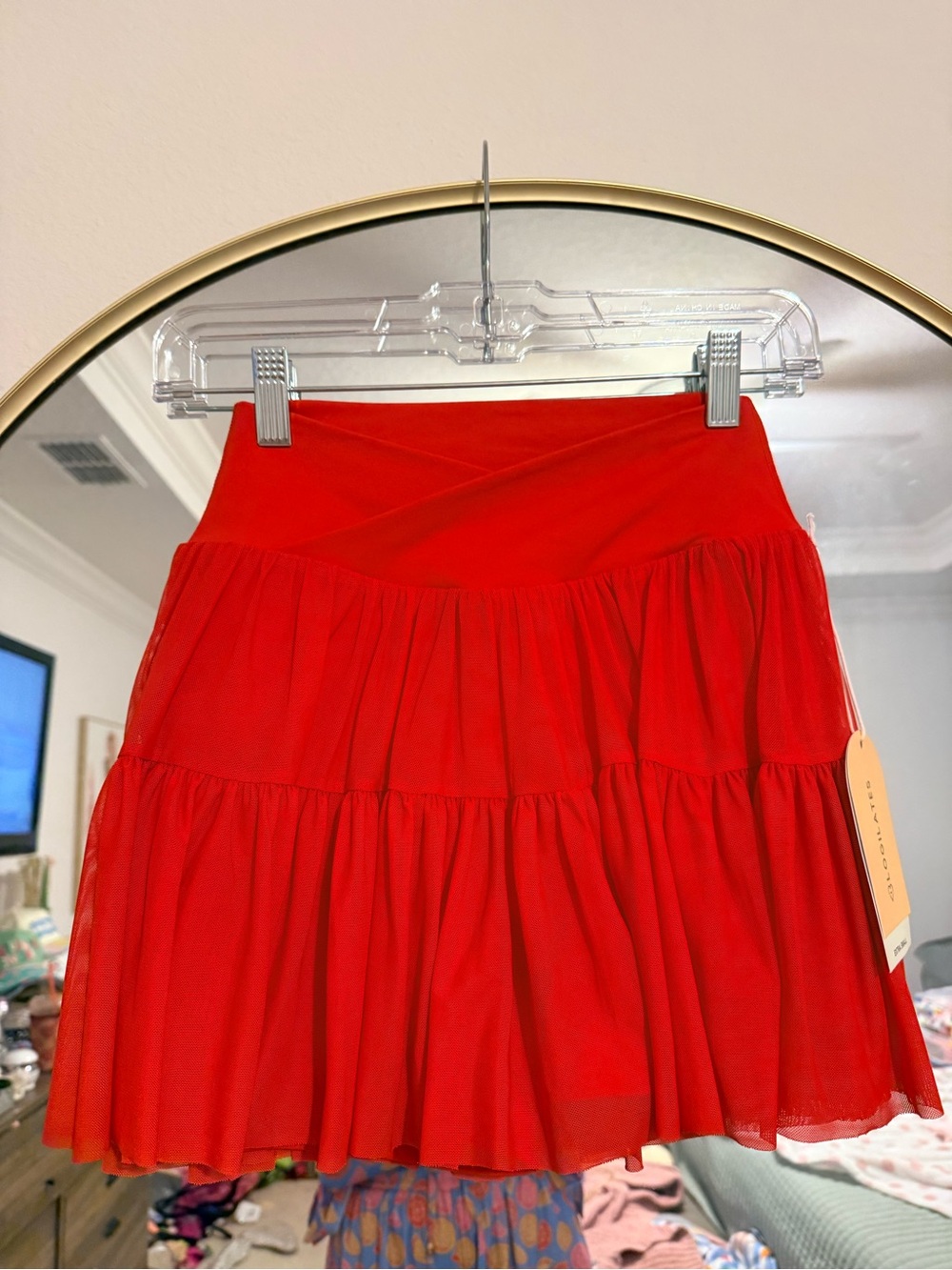 NWT Blogilates x Target Red Ballerina Skort